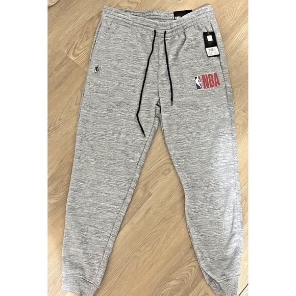 New With Tags L NBA Sweatpants Joggers Gray - Picture 1 of 4